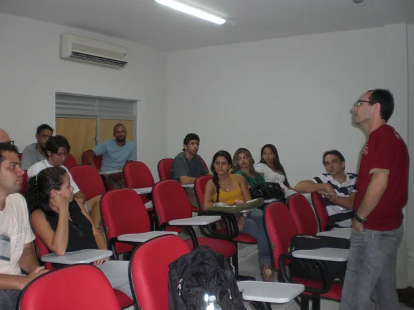 Palestra de Sidiney Magela Thomaz no Limnoaqua